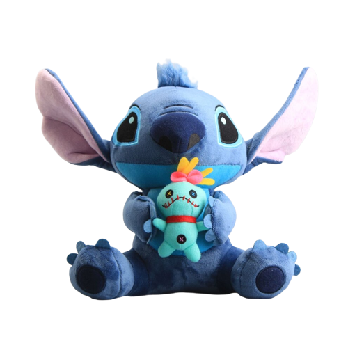 Stitch Plush Figure Toys Soft Doll Kids Decorative Pillows Creative Cartoon Stuffed Back Cushion Shaped Toy For Kids Adults Home Decor Birthday 25cm
