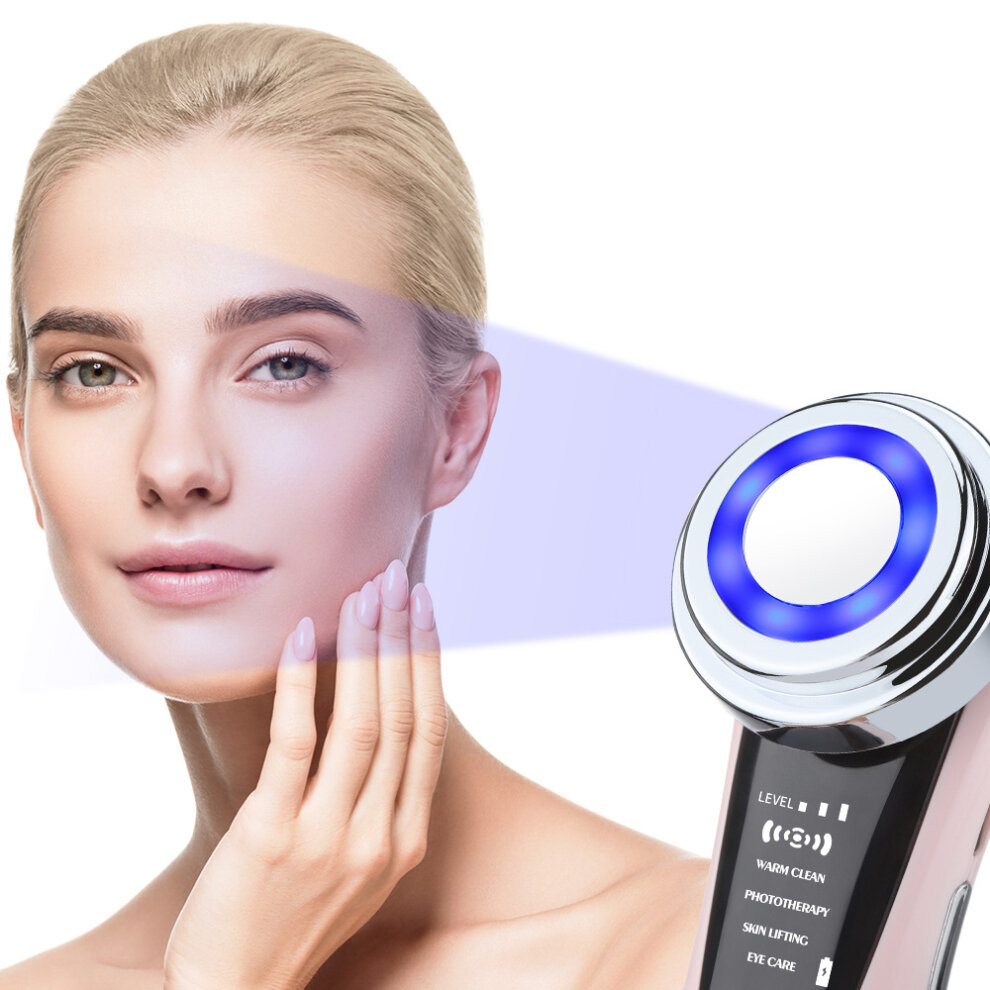 LED Light Skin Rejuvenation Therapy Photon Device RF EMS Lifting Firming Beauty Face Massager