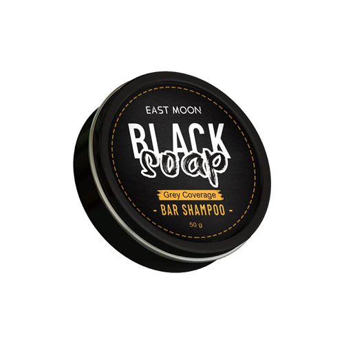 Black Hair Soap Hair Darkening Shampoo Bar Soap Cover for Grey Hair Hair Regrowth Hair Growth 50g