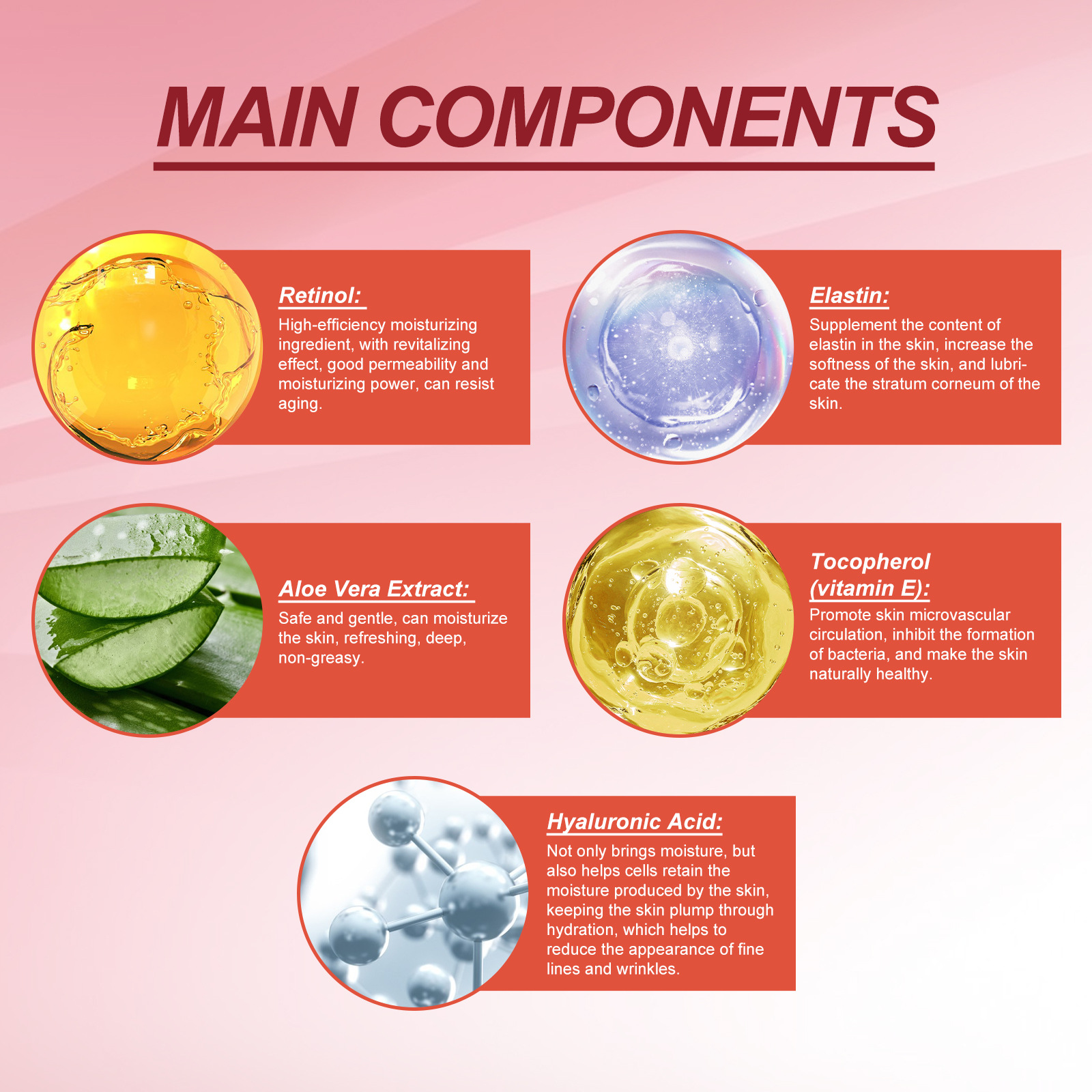 Anti-aging Retinol Face Cream  Moisturizer  Anti-Wrinkles Dark Spots Removal Firming Lifting Tightening Nourish