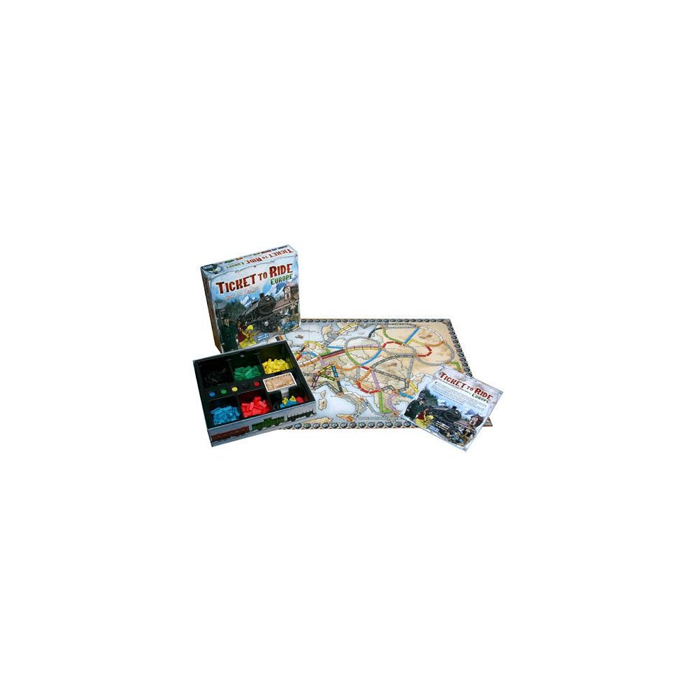 Ticket To Ride Europe Board Game