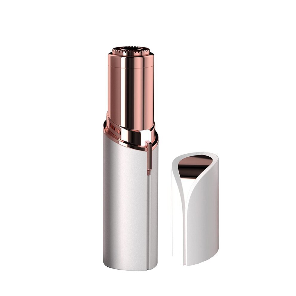 (USB Rechargeable White) Finishing Touch Flawless Facial Hair Remover for Women Hair Removal Device Discreet Pain-Free Epilator Face Painless Lady Shavers for Lip Mustache Chin