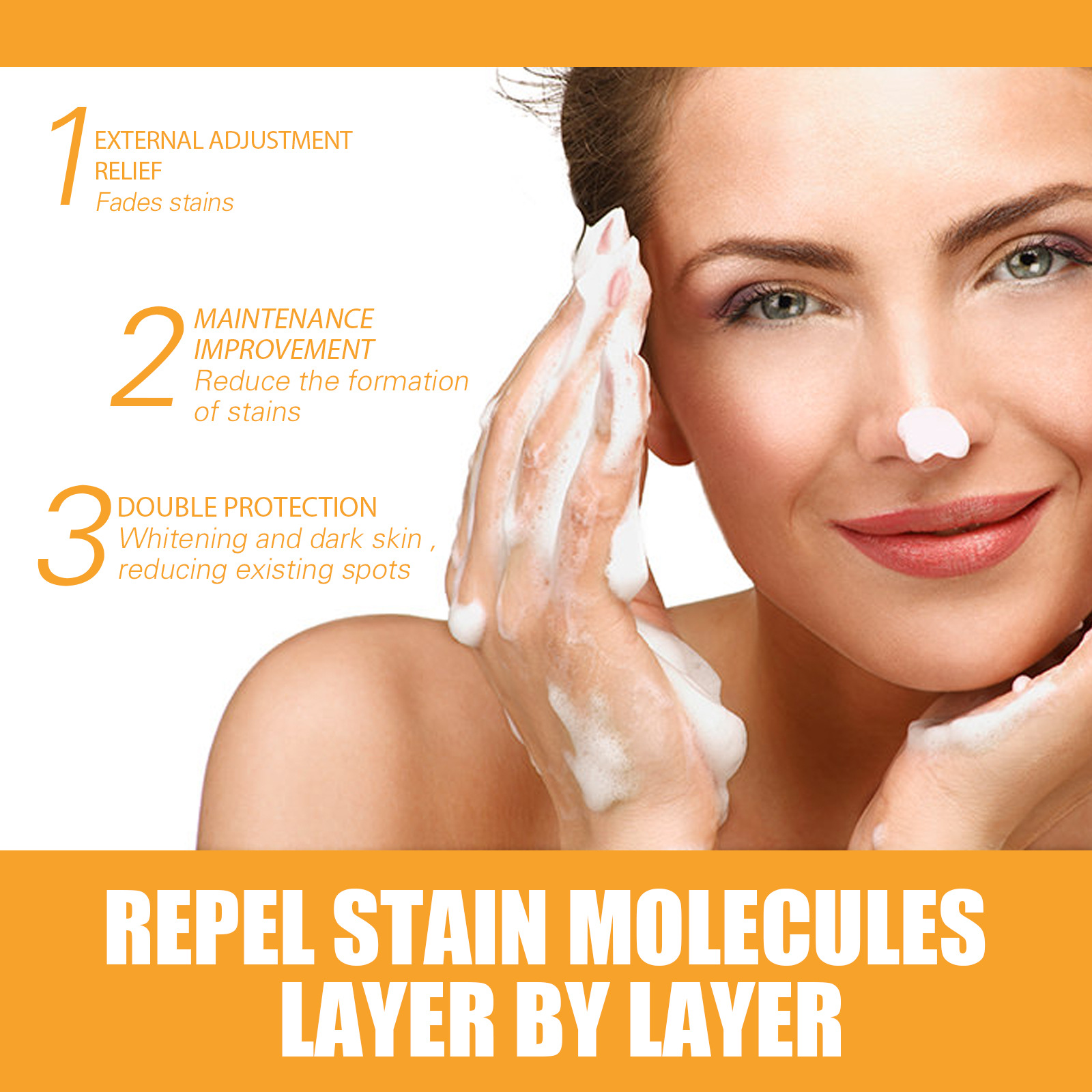 (1 PC) Kojic Acid Dark Spots Remover Soap Cleaning Even Skin Skin Brightener Oil Control Nourishing Hydration Skin Care Natural Turmeric Soap 100g