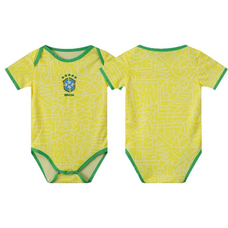 (Baby 5M~12M) Newborn Baby 0-3 Months Baby Basketball Football Sports Jumpsuit Messi Football Kits Ronaldo Bodysuit