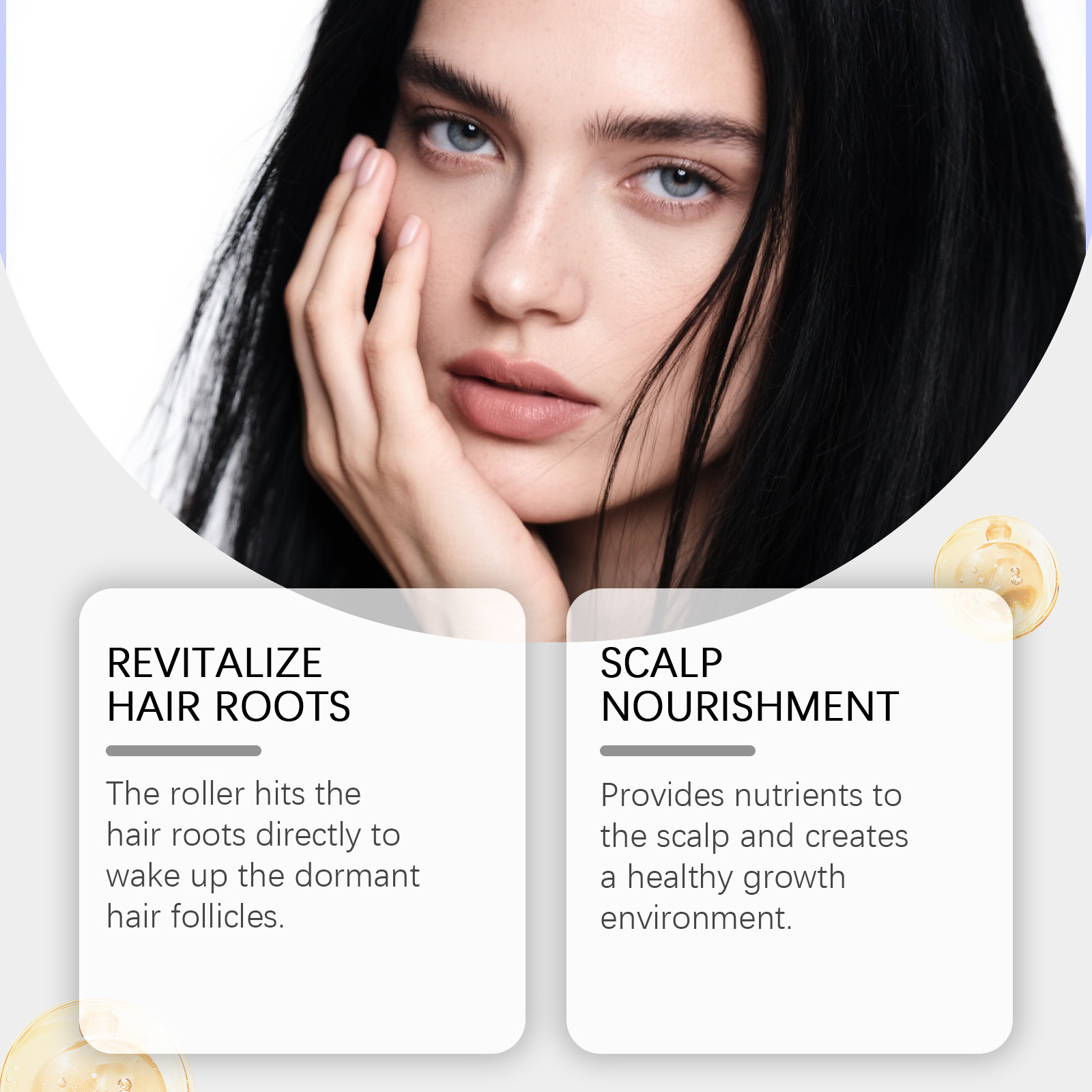 50ML Hair Root Activator Spray For Hair Growth & Scalp Care 50ml For Thinning Hair, Strengthens Follicles, Reduces Hair Loss ﻿