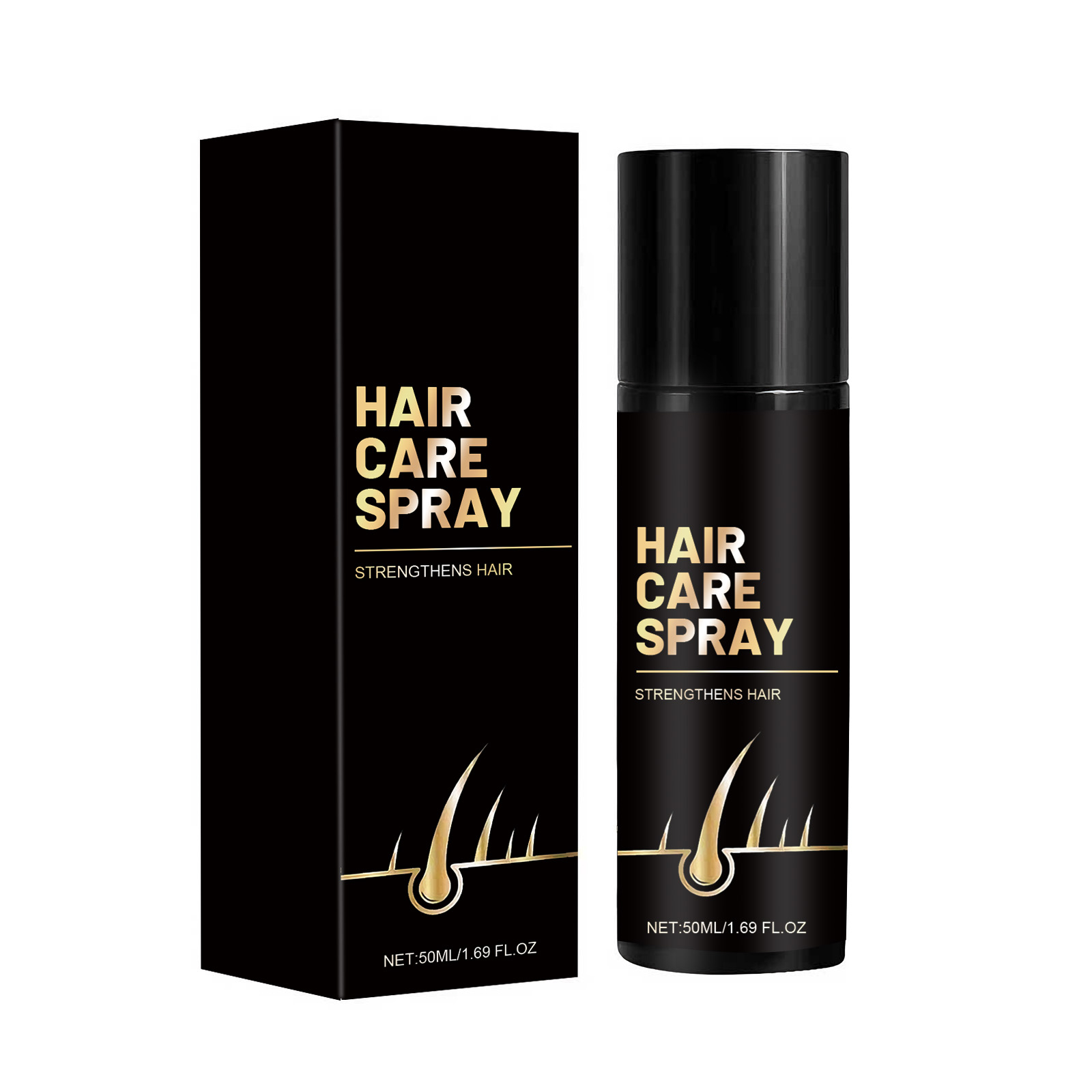 50ML Hair Root Activator Spray For Hair Growth & Scalp Care 50ml For Thinning Hair, Strengthens Follicles, Reduces Hair Loss ﻿
