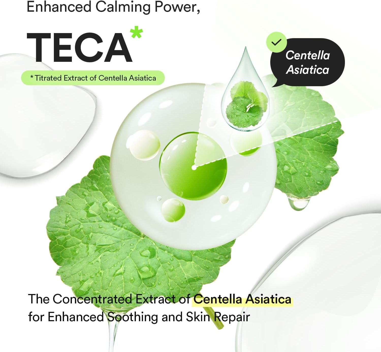 Abib Heartleaf TECA capsule serum Calming Drop 50ml Soothing Hydration with Centella Asiatica Niacinamide Lightweight Korean Skincare for Sensitive Skin