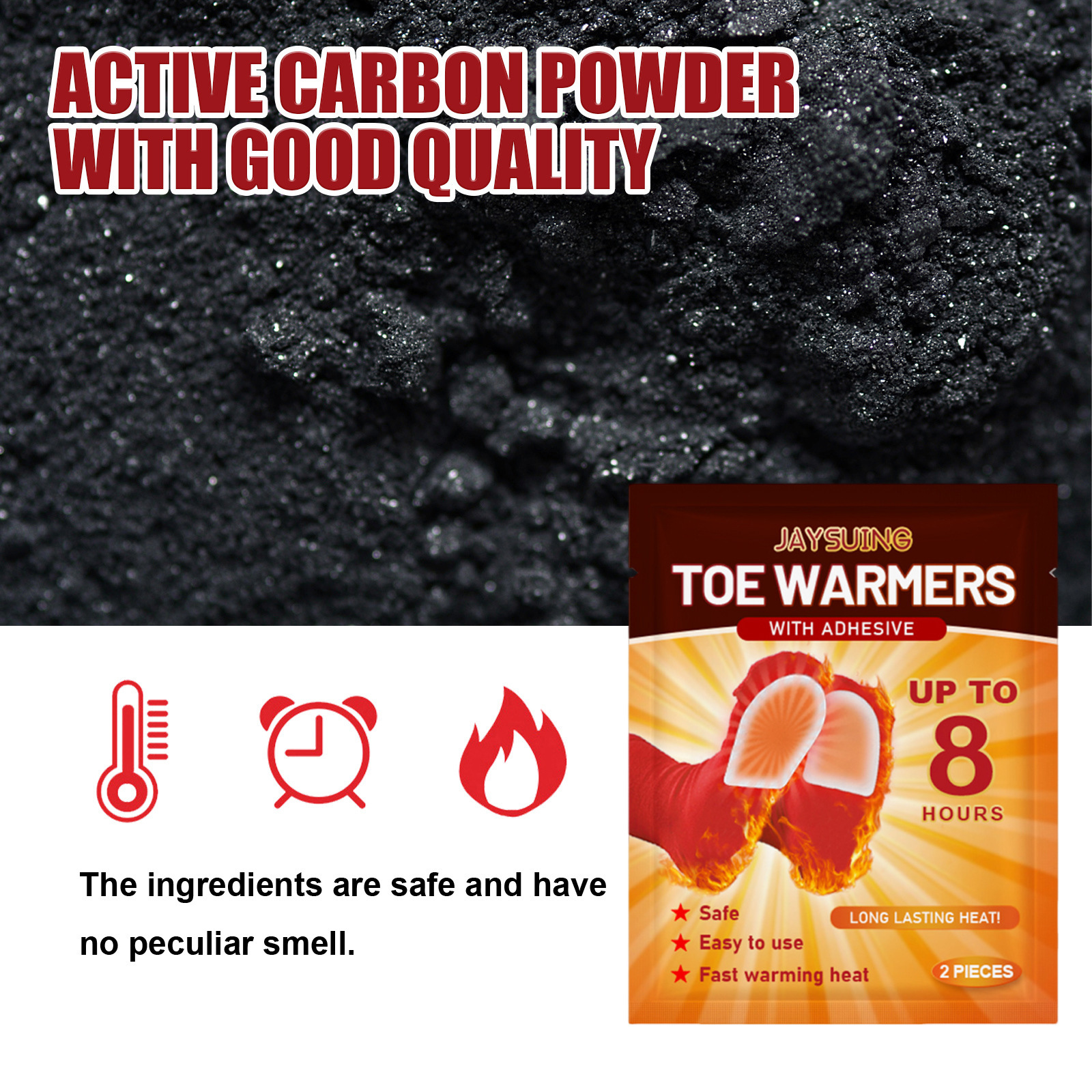 Self Heating Foot Warmer Patches Rapid Heating Compact Portable For Winter Warmth And Daily Foot Comfort