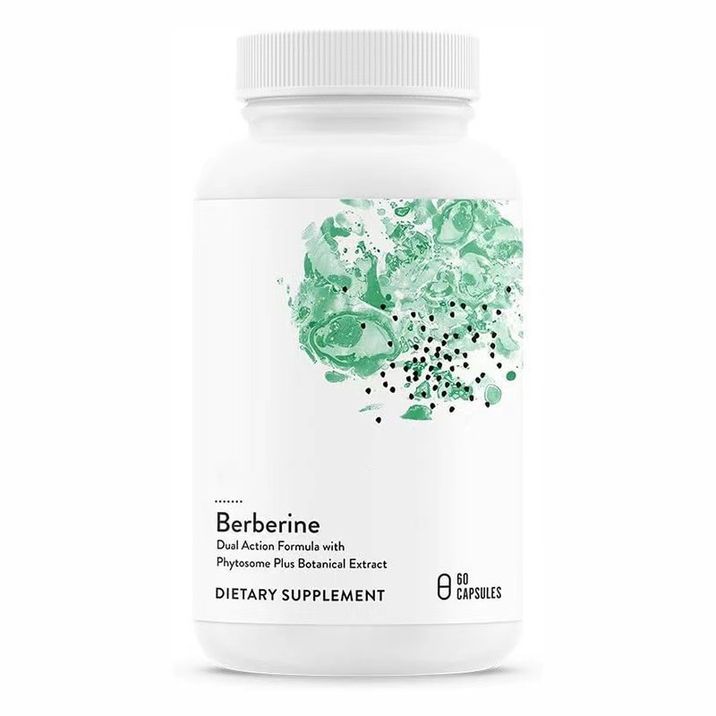 60 Cps Berberine Capsules High Absorption Berberine Extract Natural Plant Support Body Wellness Daily Supplement