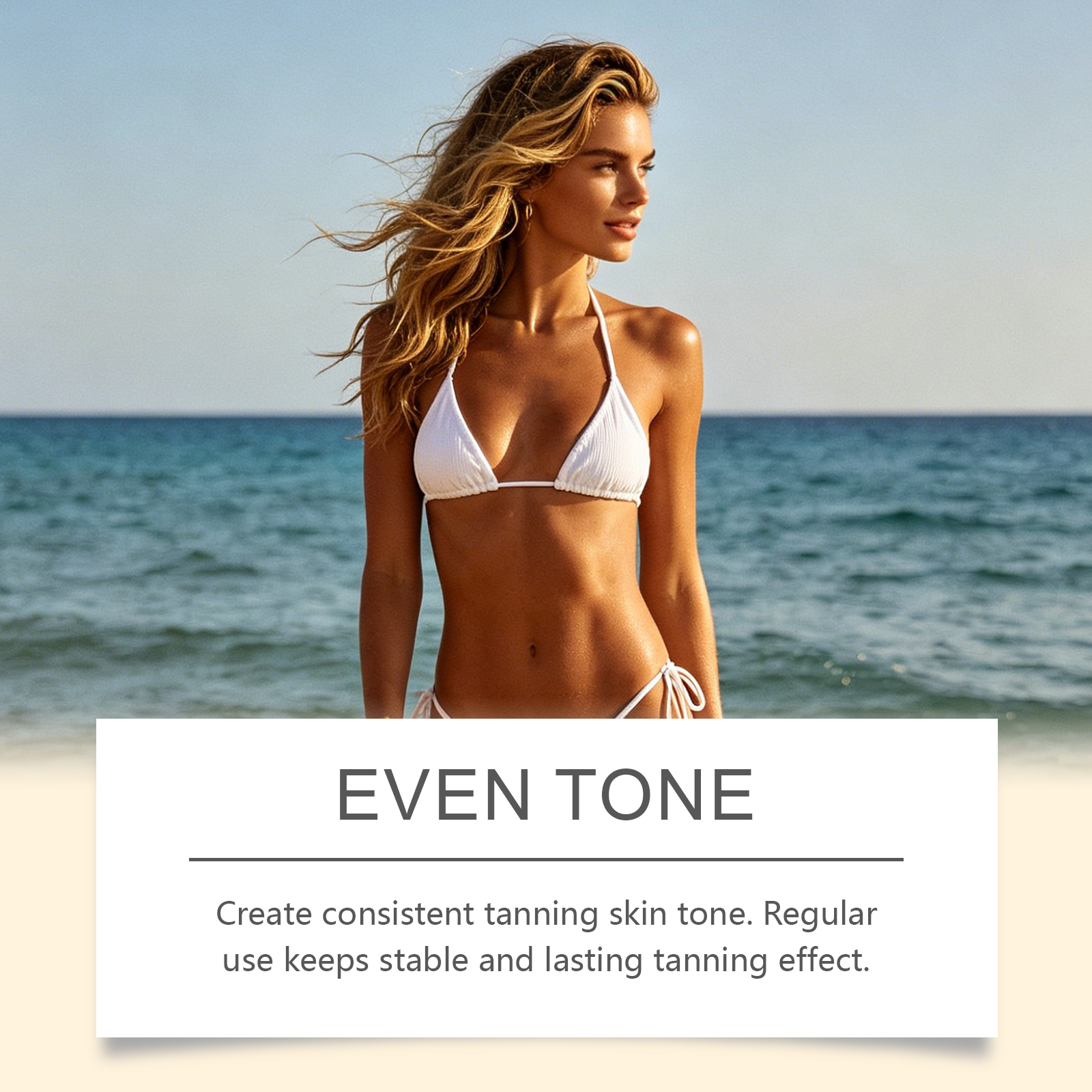 Sun Free Tanning Care Patch Moisturizing Refreshing Sunless Natural Bronze Skin Summer Outdoor Care Sticker Gentle Comfort Safe Mild Portable Soft Light Healthy