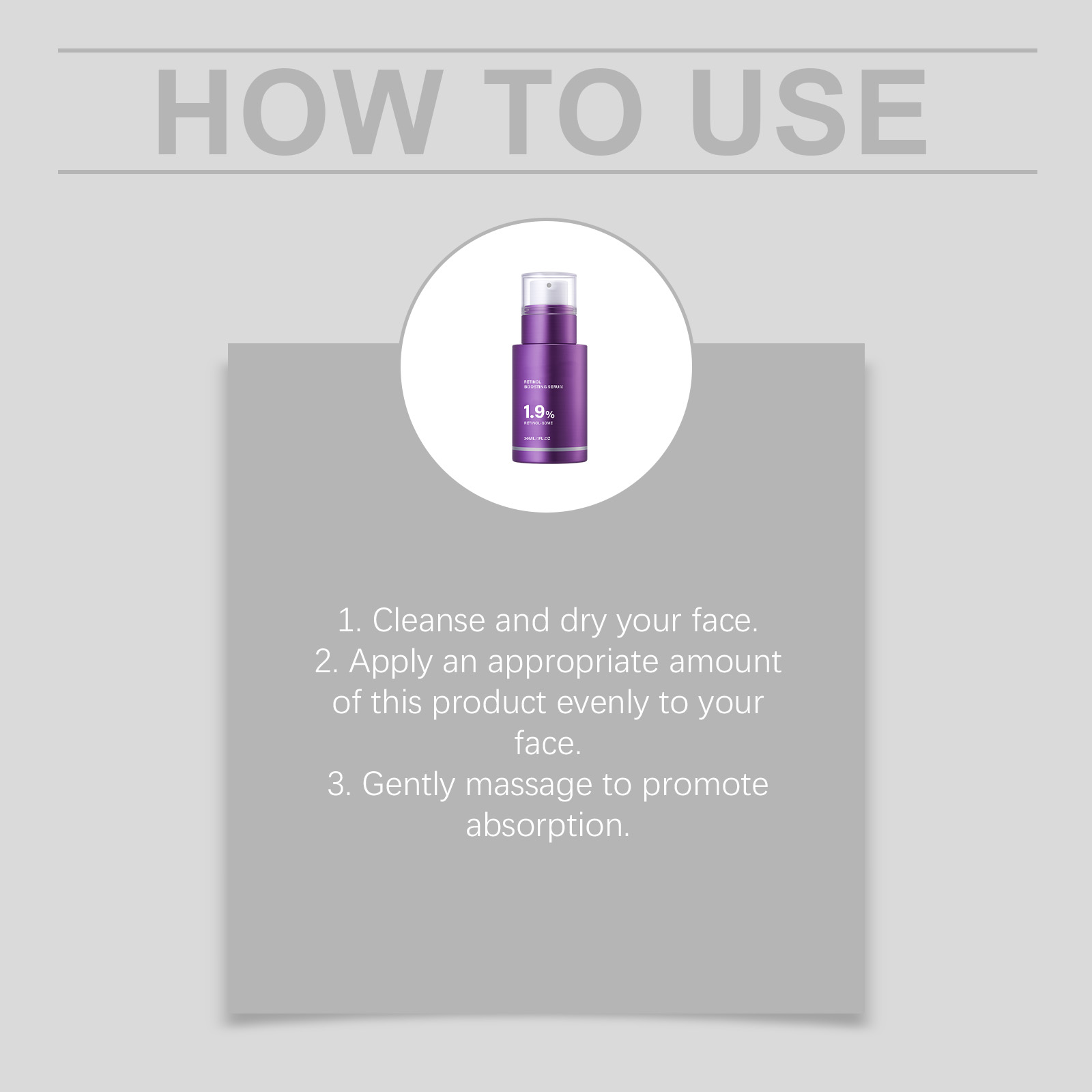 Retinol Revitalizing Serum Mild Hydrating Moisturizing Delicate Nourishing Light Non Greasy Daily Compact Skin Care Essence