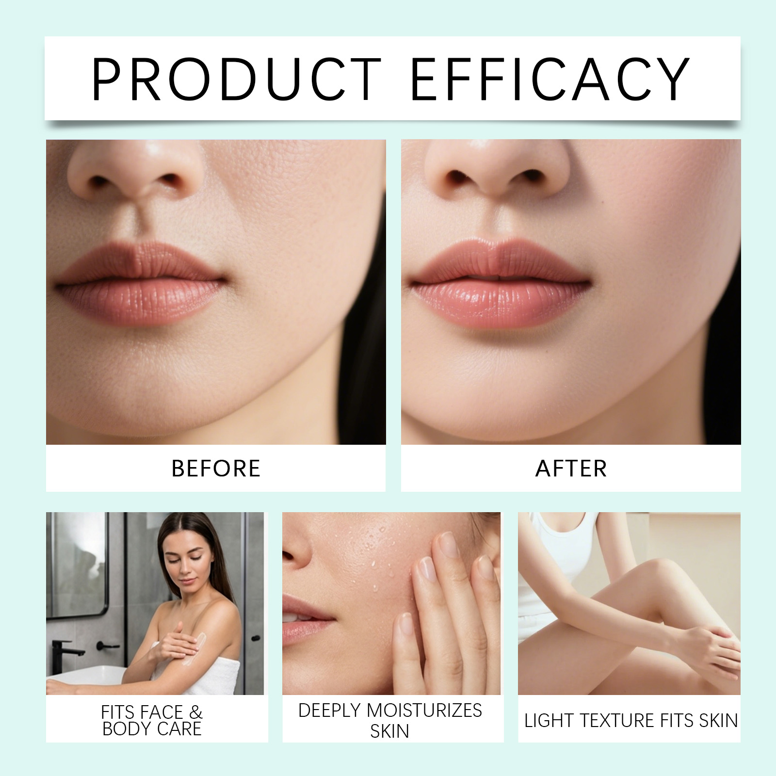 Body Skin Moisturizing Care Cream Mild Gentle Purifying Hydrating Comfortable Silky Smooth Skin Care Lotion