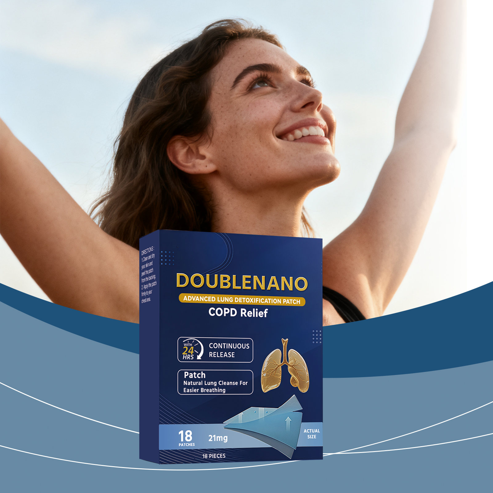 Body Care Patch Mild Herbal Ingredients Nourish Skin Soft Thin Fit Portable Daily Body Maintenance