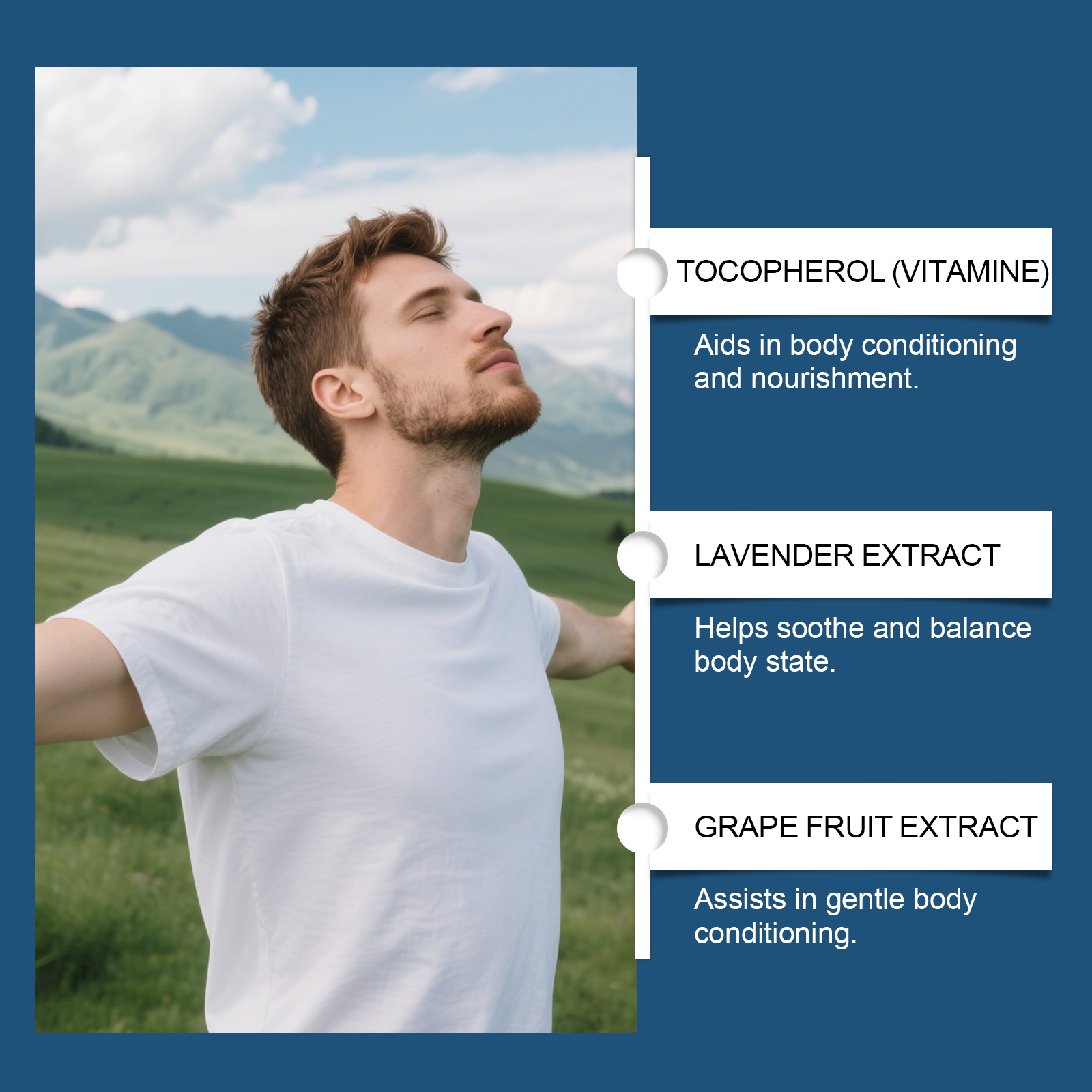 Body Care Patch Mild Herbal Ingredients Nourish Skin Soft Thin Fit Portable Daily Body Maintenance