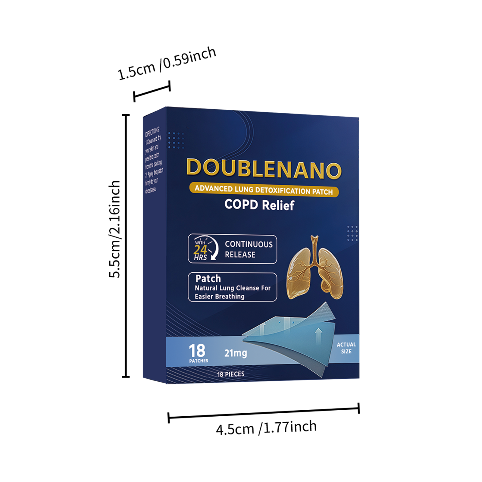 Body Care Patch Mild Herbal Ingredients Nourish Skin Soft Thin Fit Portable Daily Body Maintenance