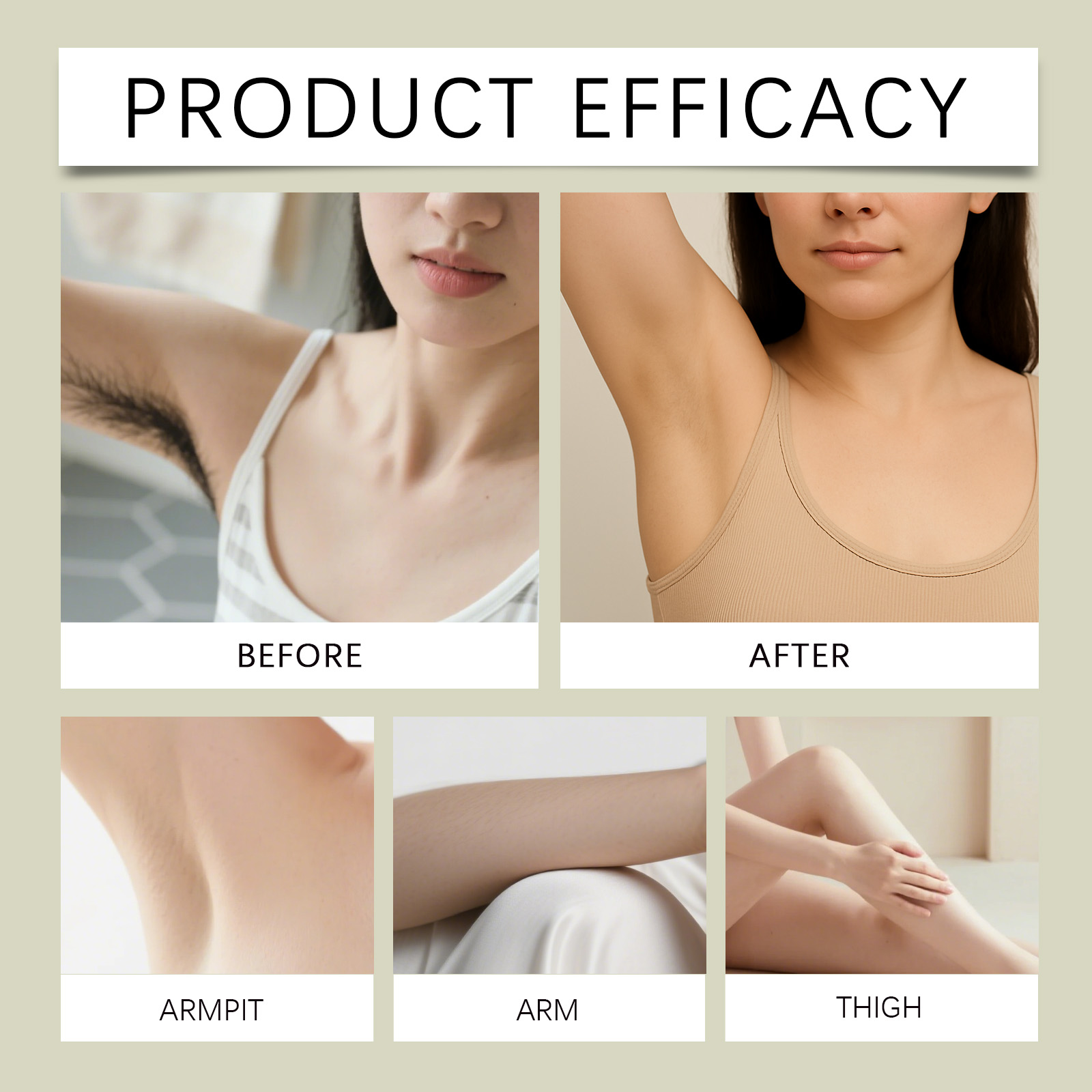 Mild Hair Removal Cream Delicate Portable Skin Care Soft Smooth Daily Body Cleansing