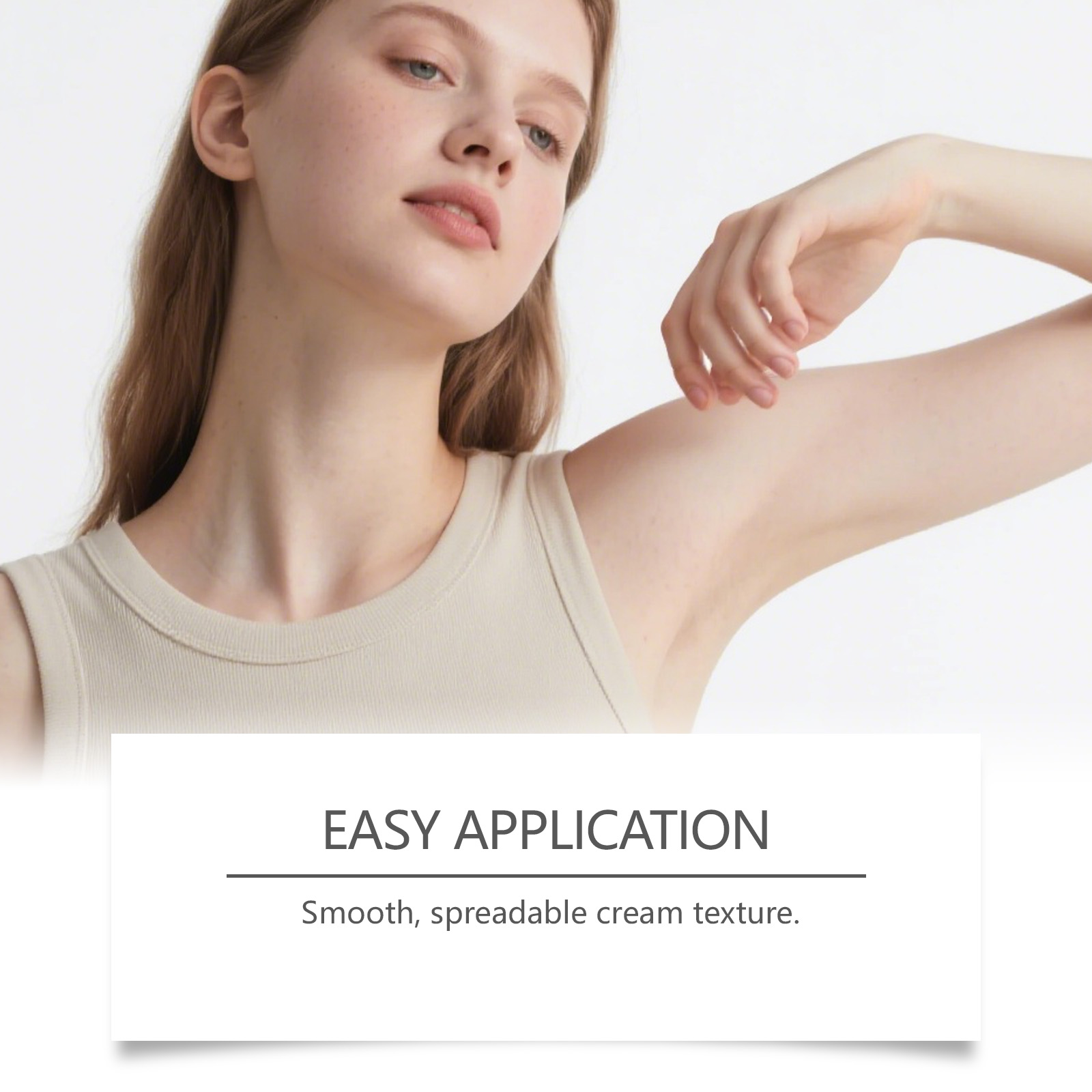 Mild Hair Removal Cream Delicate Portable Skin Care Soft Smooth Daily Body Cleansing