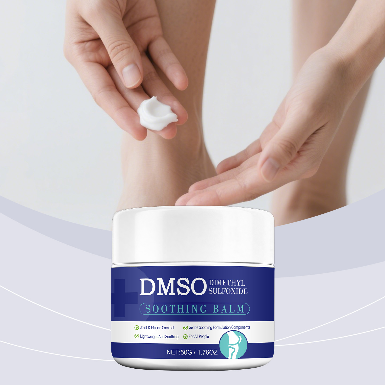 Joint Care Cream Mild Ingredients Moisturizing Comfort Daily Care Massage Apply Body Joints