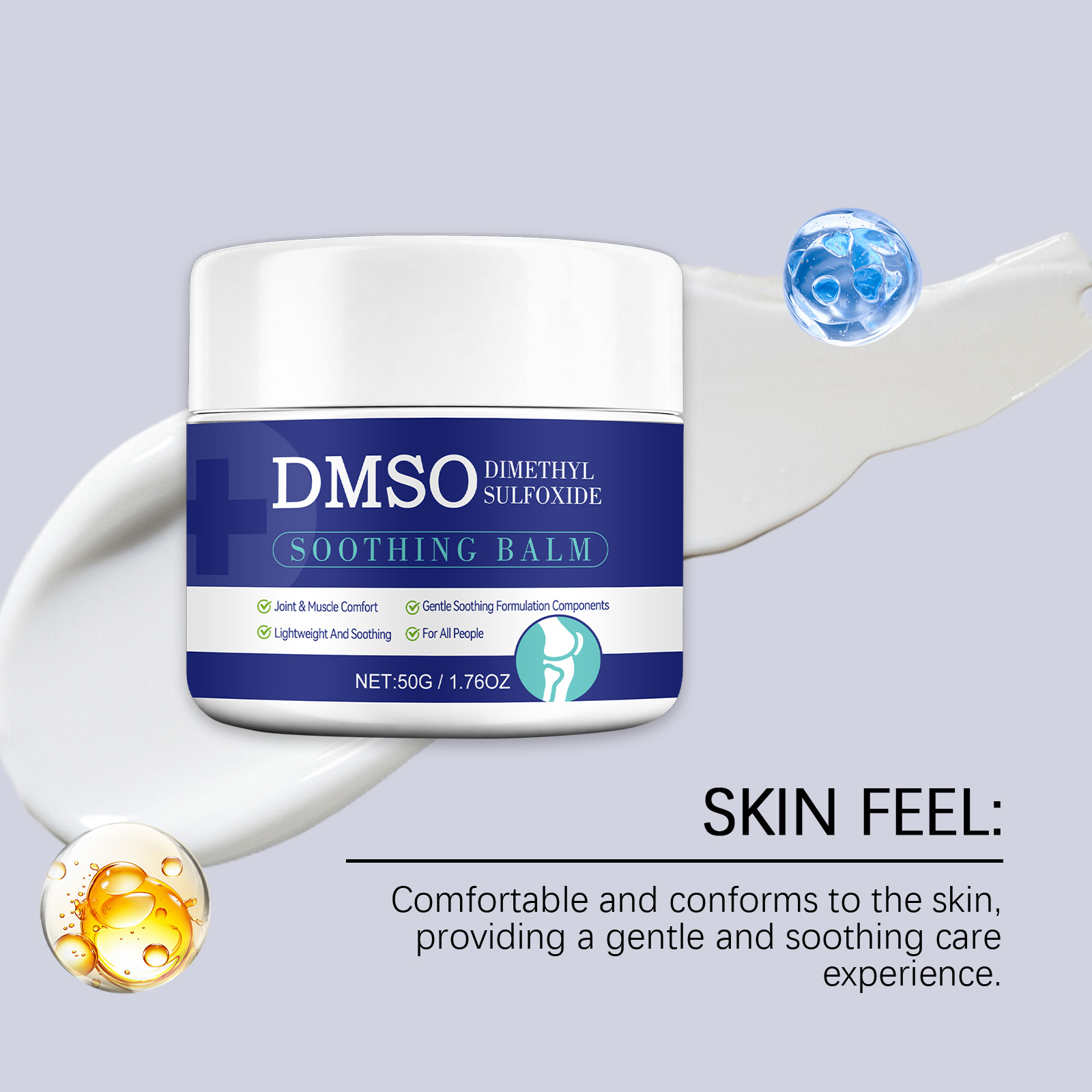 Joint Care Cream Mild Ingredients Moisturizing Comfort Daily Care Massage Apply Body Joints