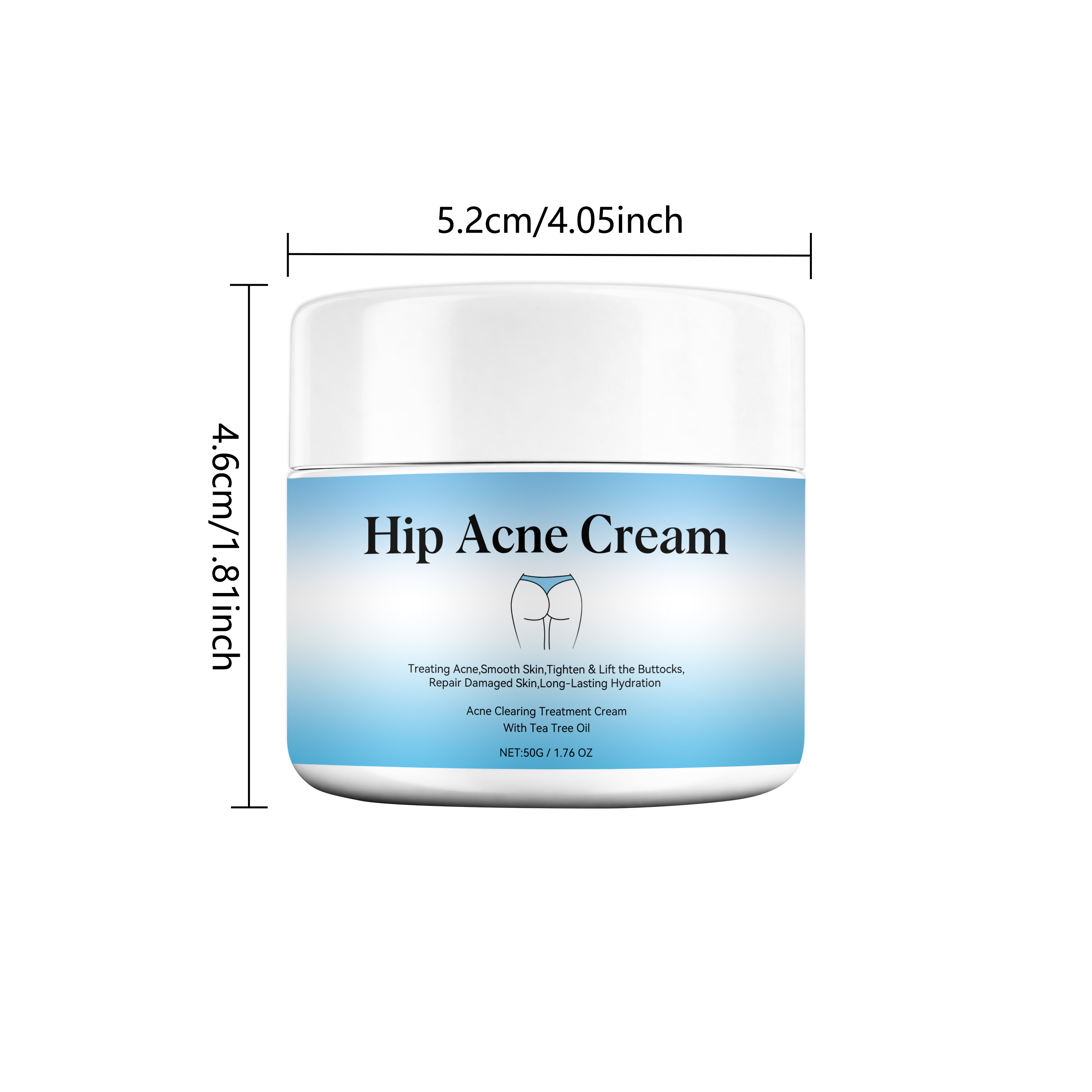 Buttocks Care Cream Daily Mild Nourish Body Skin Outline Refreshing Absorb Plumping Lotion