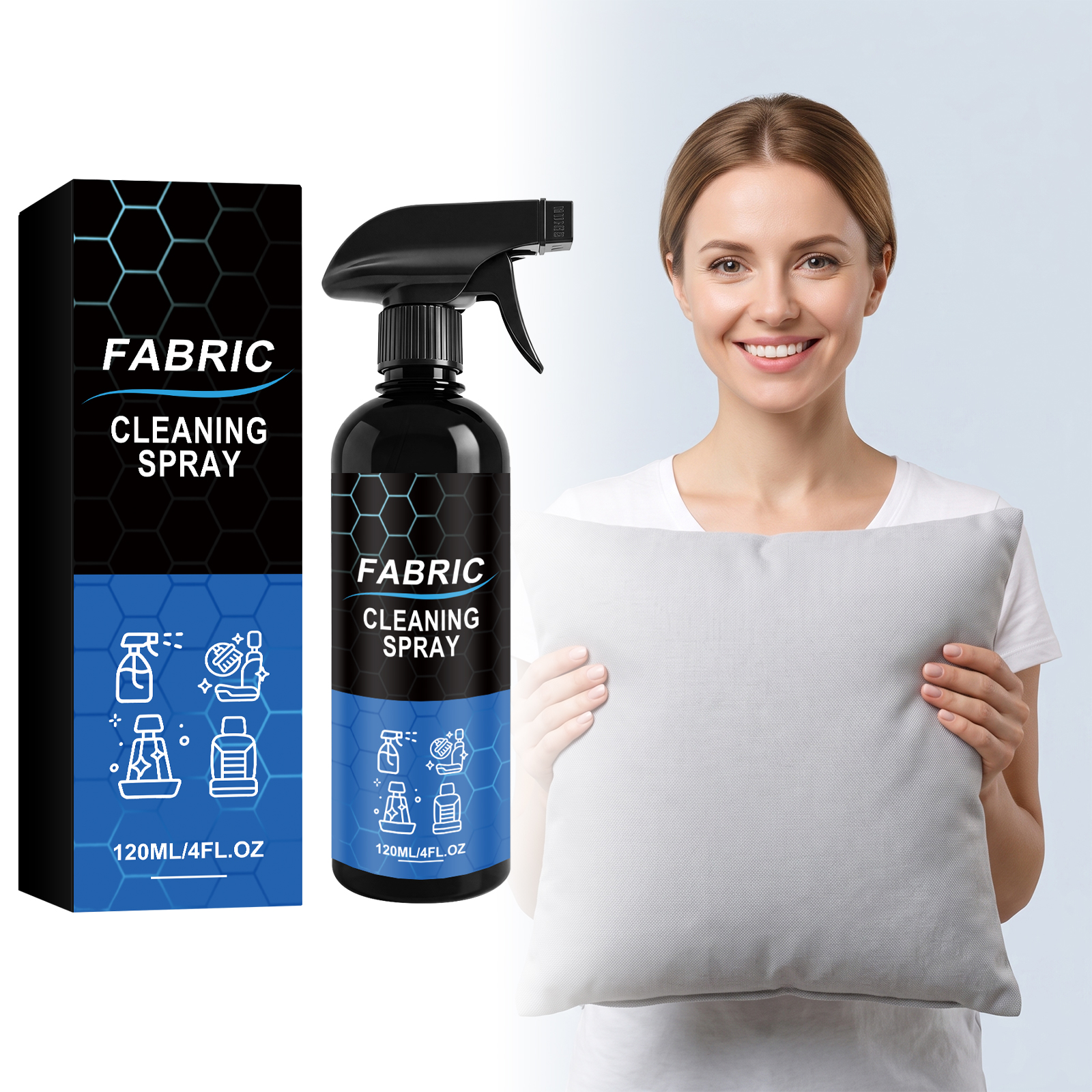 Interior And Plastic Cleaner Gentle Daily Cleansing For Auto Seats Sofas Multiple Materials