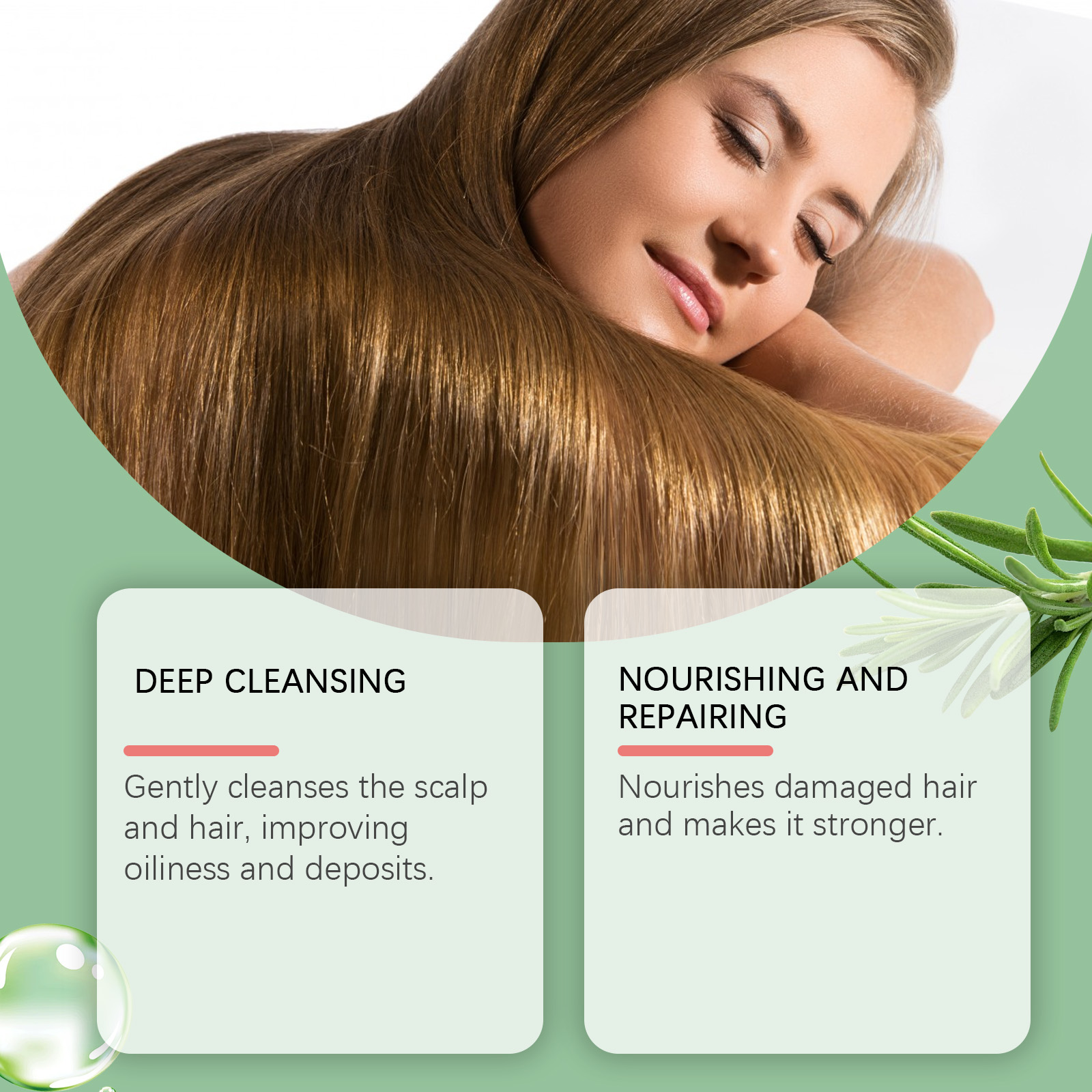 Batana Oil Shampoo with Rosemary Extract Repairs Split Ends Reduces Hair Breakage