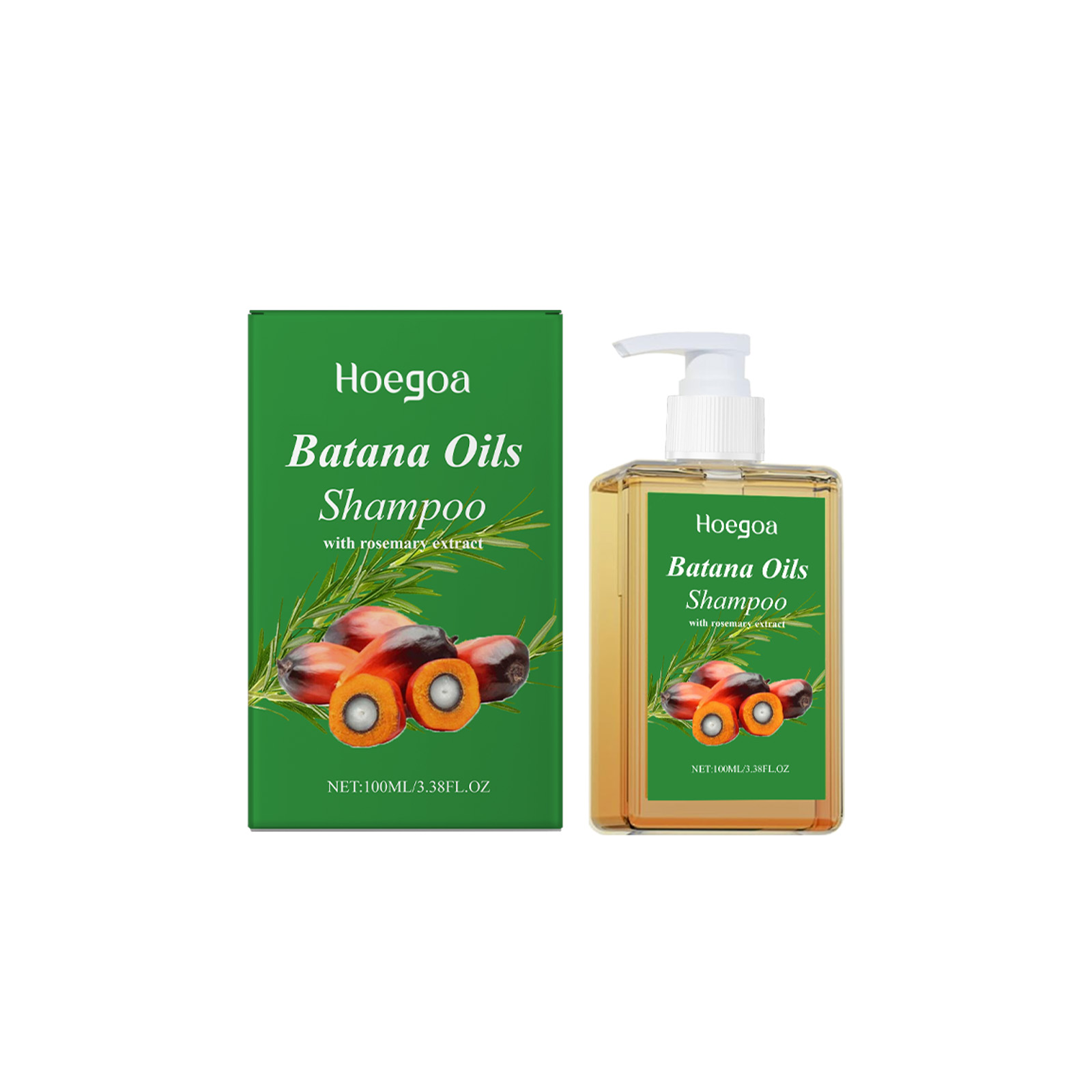Batana Oil Shampoo with Rosemary Extract Repairs Split Ends Reduces Hair Breakage