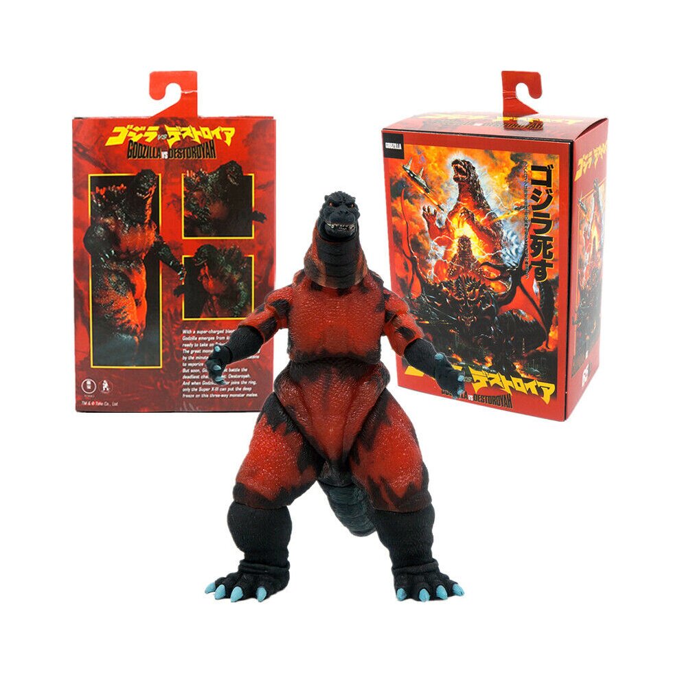 NECA Godzilla VS Destoroyah Burning Godzilla 6.5' Action Figure Model Toy Gift