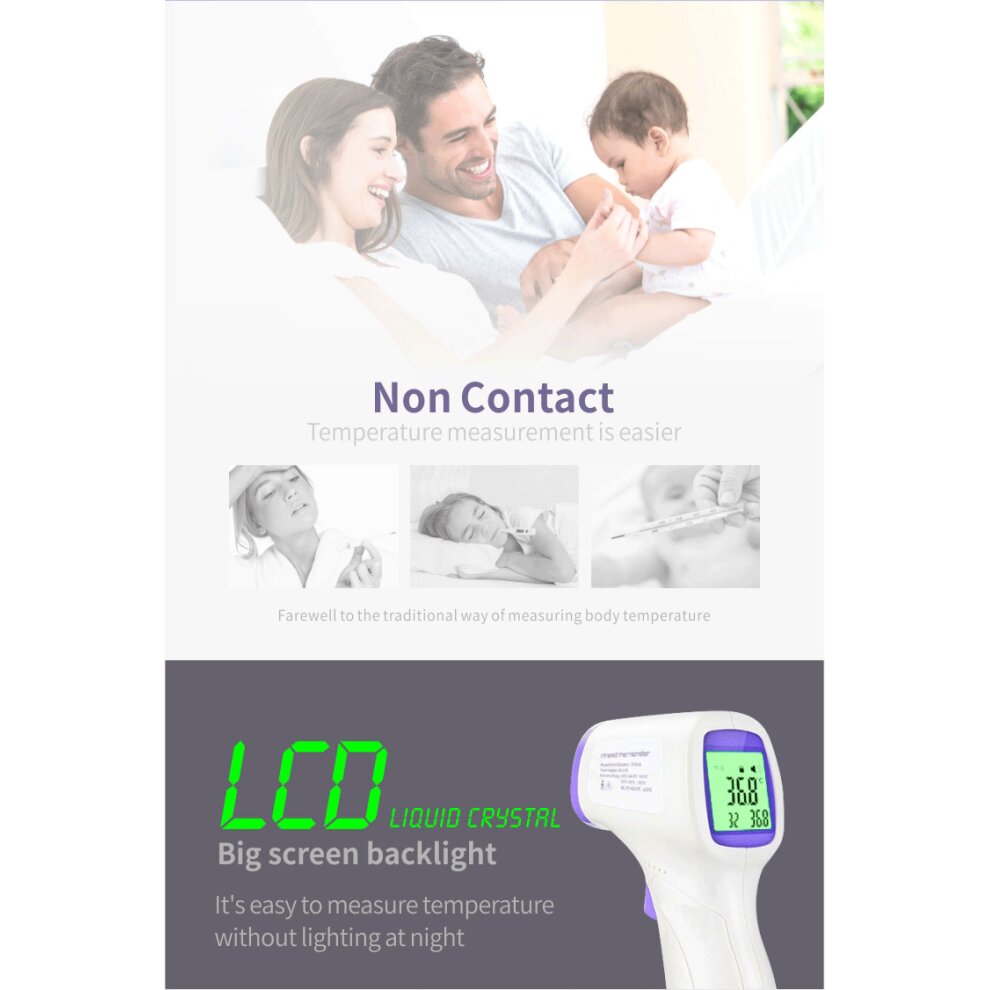 Digital Infrared Non-Contact Forehead Thermometer | Infrared Thermometer