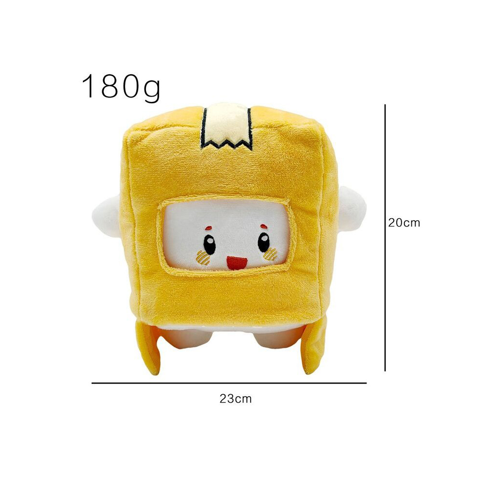 Lankybox Plush Toy Detachable Boxy Foxy Rocky 3pcs Set  Birthday Gifts For Kids and Fans Valentine Gifts for Her Car Office Room Decoration Soft Pillow Great Collections for Cartoon Fans