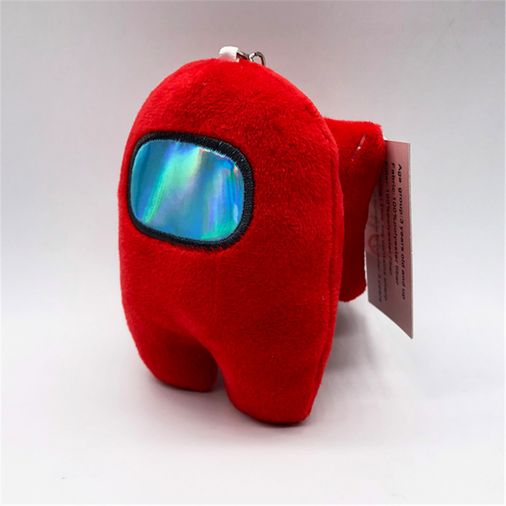 (Green Keychain) Among Us plush Toy Cartoon Children Gift Keychain