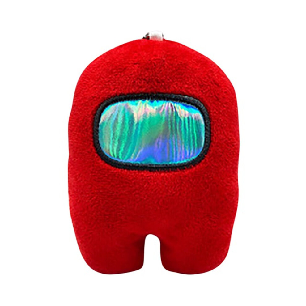 (Green Keychain) Among Us plush Toy Cartoon Children Gift Keychain