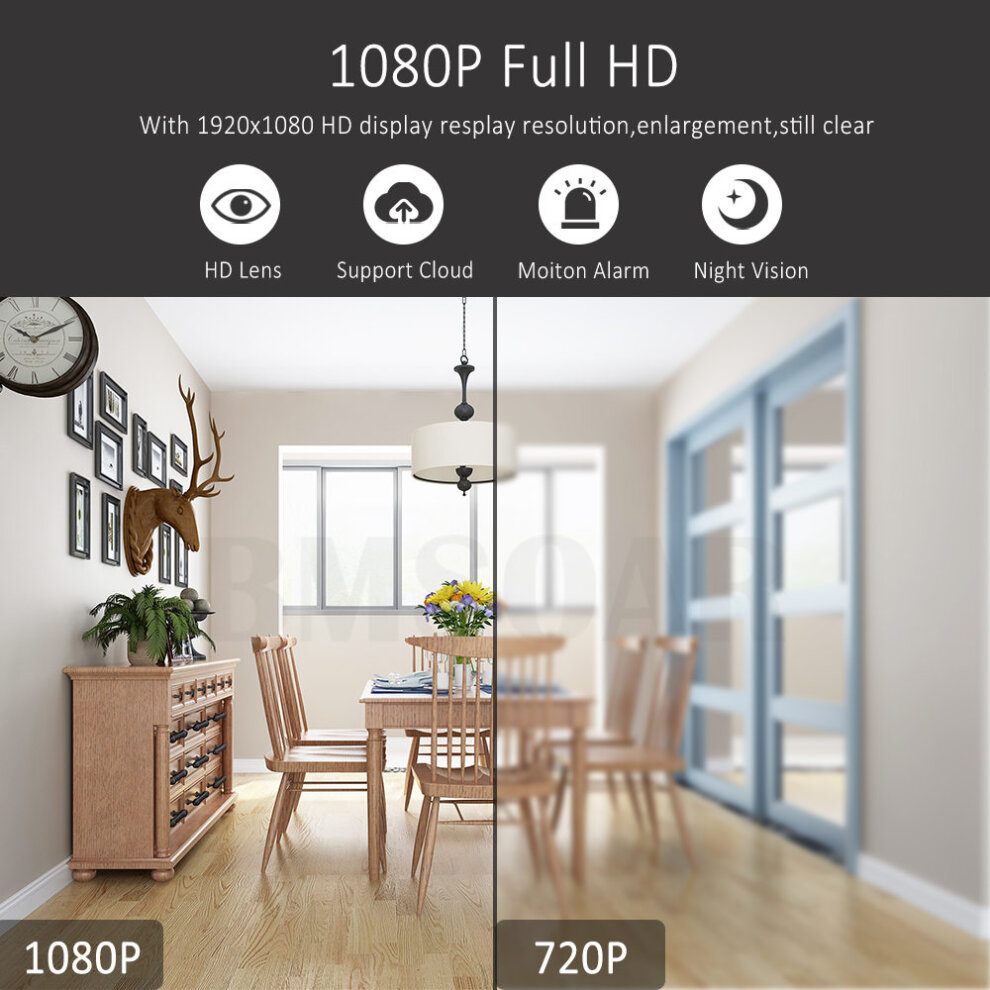 (64G) Smart Wireless IP Camera Home Security Outoor Indoor