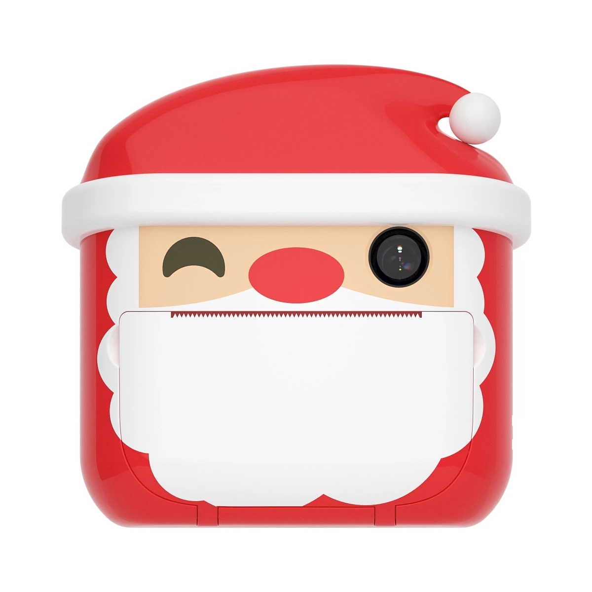 Instant Print Cameras 1080P Video Photo Digital Camera Mini Christmas Style HD Video Recorder with 32GB Memory Card Christmas Gift for Child Toys