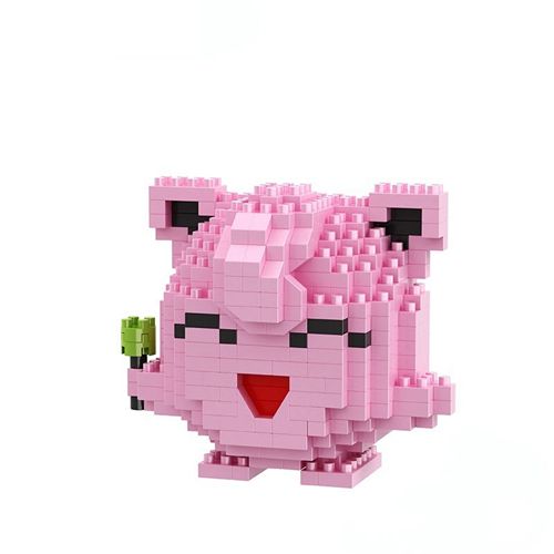 Pokemon Blocks Small Cartoon Graphics Bricks Animal Model Education Game Jigglypuff 330PCS