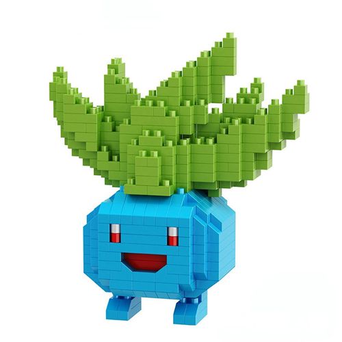 Pokemon Oddish Miniature Building Blocks  DIY Action Doll Childrens Gifts 400PCS