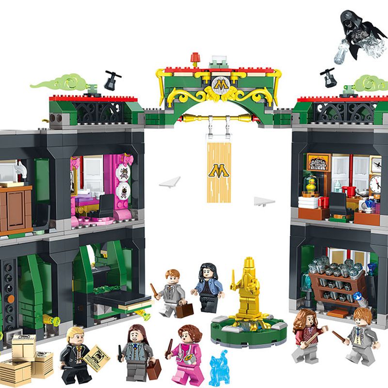 Harris Ministry of Magic Model Building Block Toys Kids Educational Toys Gifts Christmas Gifts