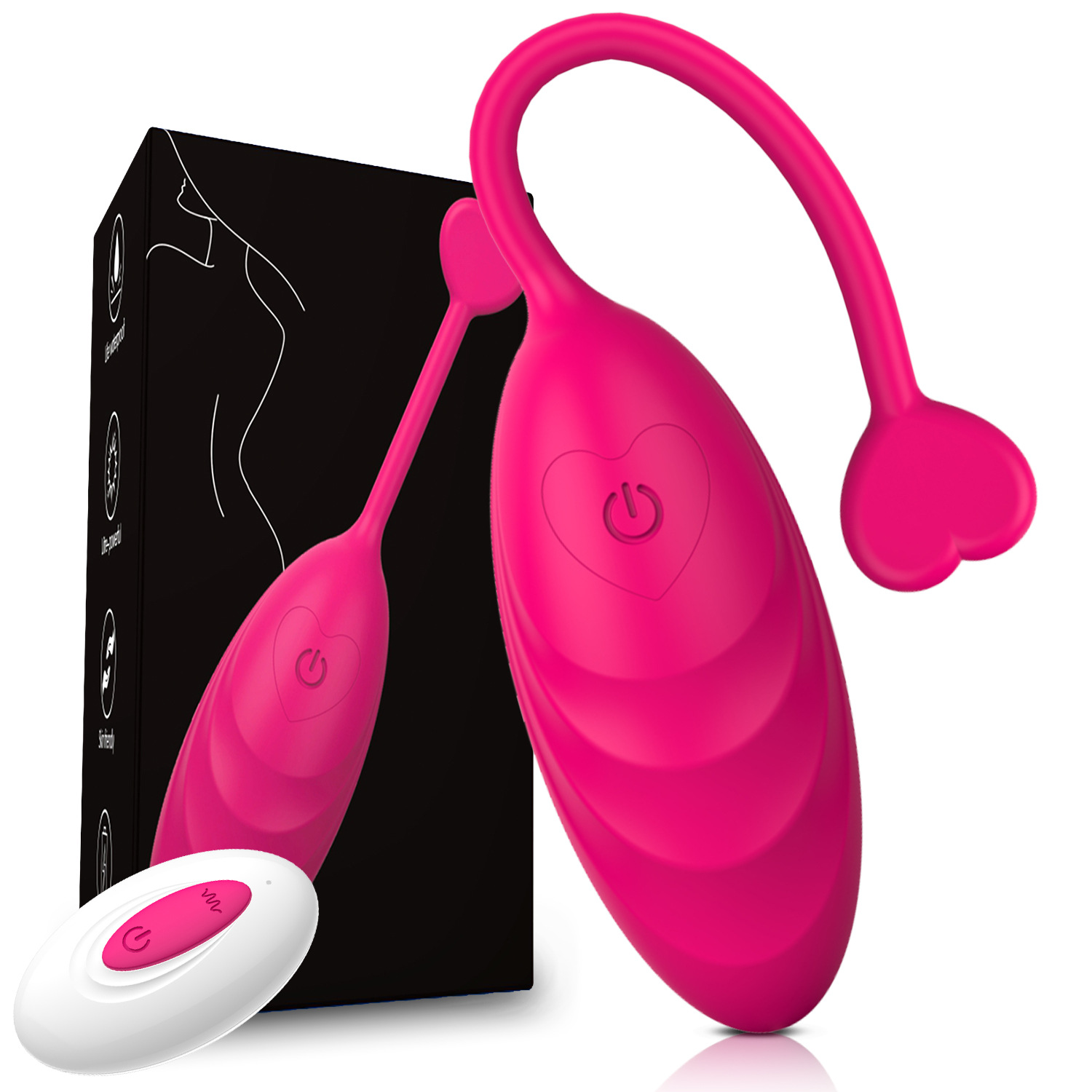 Vibrating Eggs Massager Clitoral Stimulator Bullet Vibrator Love Balls Adult Sex Toys G-Spot Stimulation for Women Wearable Remote Control 10 Modes