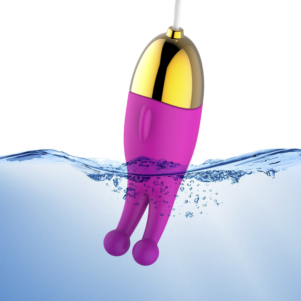(Rose Red) Eggs Vibrator Vagina Massager Clitoris Stimulator Female Sex Toys Masturbation Dildo G Spot Toy Adult Couples Flirt Sex Machine 12 Speed Rechargeable