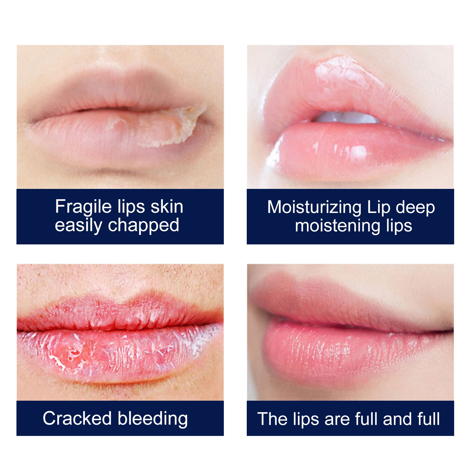 Mens Lip Balm Lipstick Enhancer Conditioner Long Lasting Moisturizing Hydration Anti-dry Cracking Reshape Chapped Refreshing Lips Care