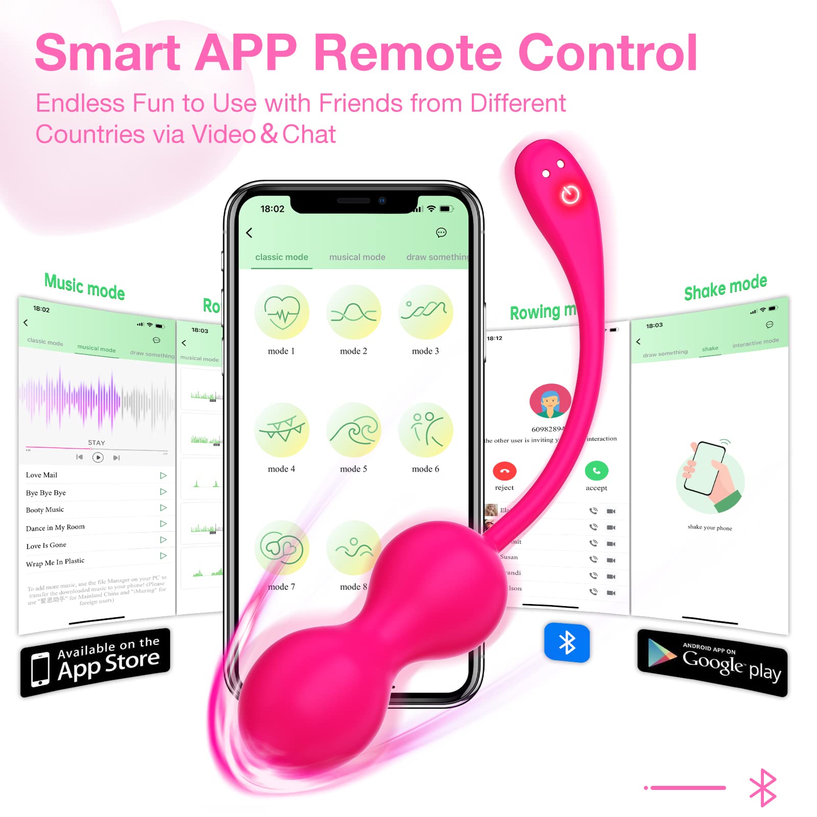 Vibrator Adult Sex Toy for Woman Dildo Vibrators Egg G-Spot Anal Clitoris Stimulator Vibrating Vaginal Bullet Wearable Orgasm Kegel Ball APP Control