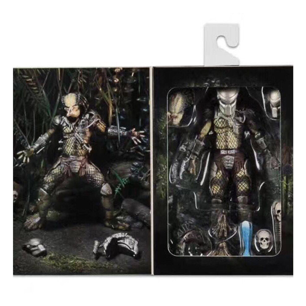 NECA Action Figure Ultimate Jungle Hunter Unbekannt Predator Ultimate Deluxe Model Toys 7 Inches