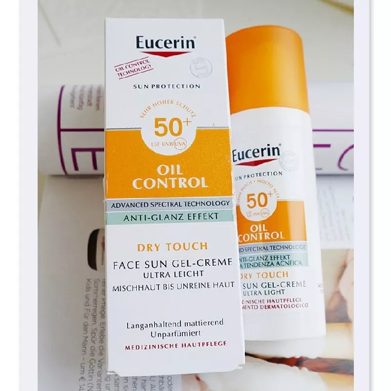 Eucerin Oil Control Sun Gel-Cream Dry Touch SPF50+ 50ml
