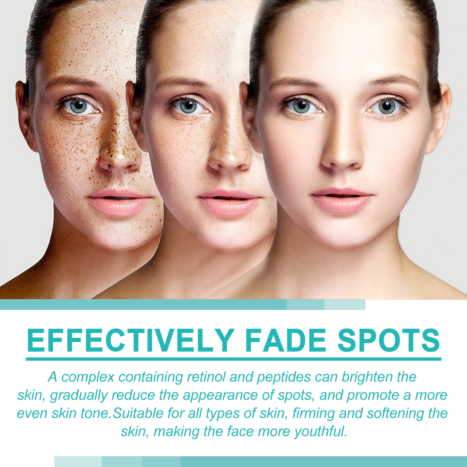 (1 PC) Whitening Freckle Cream Removing Black Spots Melanin Freckle Anti-Aging Brighten Skin Shrink Pores Powerful Moisturizing Cream
