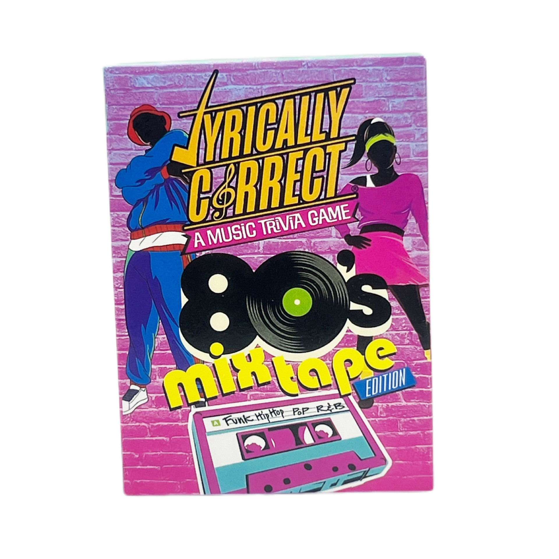 Lyrically Correct Music Trivia Card Game Multi Generational Family Gatherings Adult Game Night and Fun Trivia Mixtape Hip Hop R and B Funk and Pop