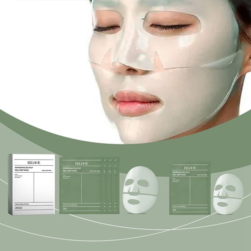Seaweed Face Mask Rejuvenation Hydration Tighten Skin Barrier Repair Smooth Long Lasting Moisturizing Improved Elasticity Facial Skin Care Masks