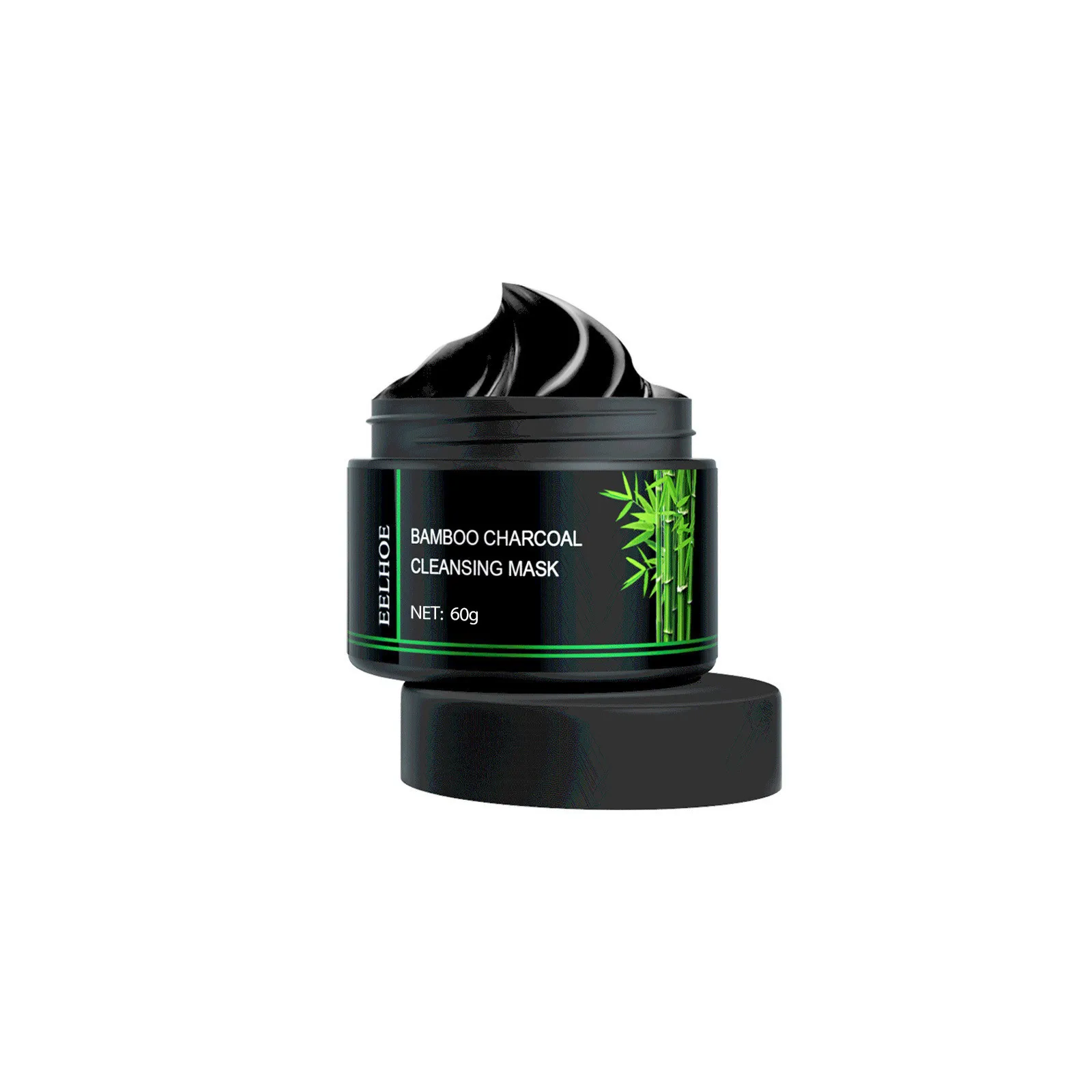 (1 PC) Blackhead Remover Bamboo Charcoal Cleansing Mask Remove Blackhead Shrink Pores Acne Treatment Oil Control Moisturizing Deeply Cleansing Mud Film Skin Care