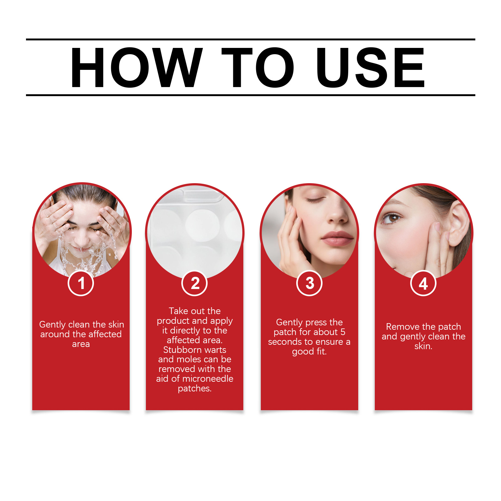 Gentle Skin Care Patches Daily Cleansing for Face Body Breathable Skin Friendly Leaves Skin Smooth Delicate Tender Care Patches