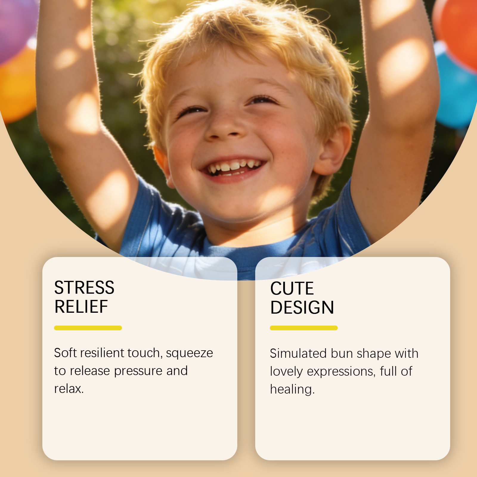 (Clear Red) Colorful Crystal Steamed Bun Squeeze Toy Reusable Fun Stress-Relief Slow Rebound Flash Dumpling Desktop Decoration Party Gifts ﻿