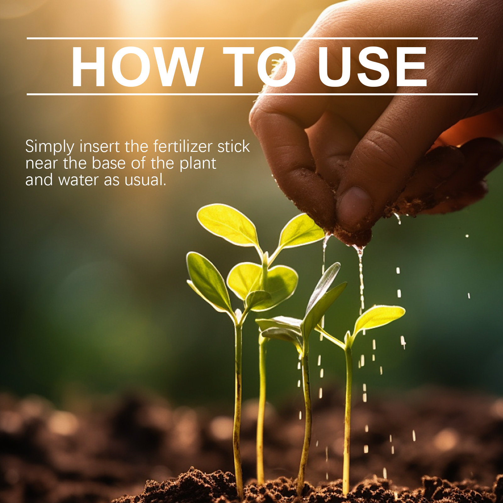 18 pieces Organic Plant Fertilizer Stick Indoor Potted Flower Nutrient Compound Food for Succulent Plant Nutrition Bar